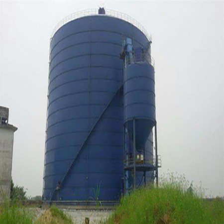 安徽吉林3万吨 矿粉钢板仓工程实例